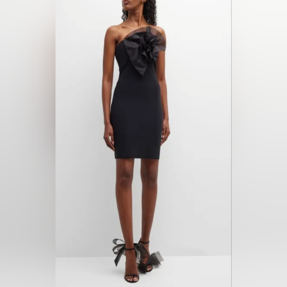 Chiara Boni La Petite Robe
Malva Strapless Ruffle Mini Dress NWT Size 12